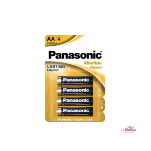 Panasonic Alkaline Power AA (LR6) Αλκαλικές Μπαταρίες 4 τμχ