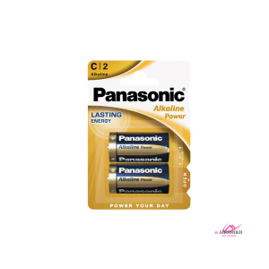 Panasonic Alkaline Power C (LR14) Αλκαλικές Μπαταρίες 2 τμχ