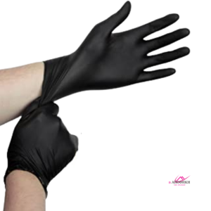 Γάντια Βινυλίου Tani Gloves  Μιας Χρήσης Χωρίς Πούδρα Μαύρο 100τμχ