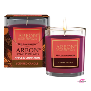 Areon Home Perfume Αρωματικό Κερί Apple Cinnamon 120gr