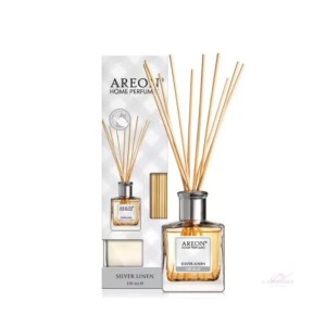 Areon Home Perfume Αρωματικό Χώρου με Sticks Silver Linen 65ml