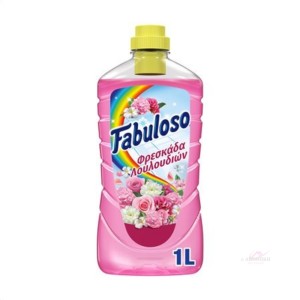 FABULOSO Καθαριστικό Υγρό Γενικής Χρήσης Λουλούδια Vegan 1lt