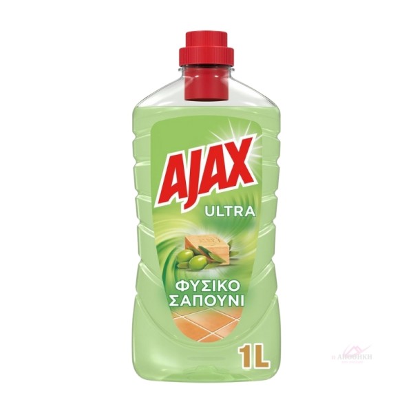 AJAX Ultra Φυσικό Σαπούνι Καθαριστικό Πατώματος 1lt ΚΑΘΑΡΙΟΤΗΤΑ 