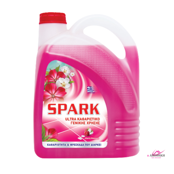 SPARK Ultra Καθαριστικό Γενικής Χρήσης Cherry Blosson 4LT ΚΑΘΑΡΙΟΤΗΤΑ 