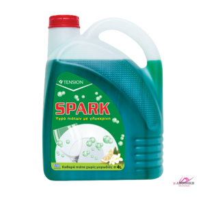 SPARK Απορρυπαντικό Πιάτων Υγρό με Λεμόνι 4L