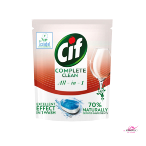 CIF Complete Clean All in 1 Πλυντηρίου Πιάτων Eco 46 Ταμπλέτες