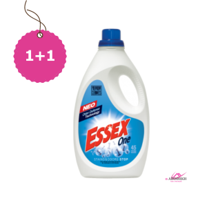 ESSEX Υγρό Απορρυπαντικό Πλυντηρίου One 45Μεζ. 1+1 ΔΩΡΟ