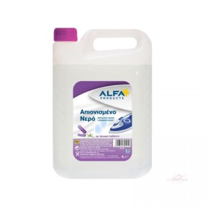 Alfa Products Aπιονισμένο Νερό με Άρωμα Λεβάντας 4L