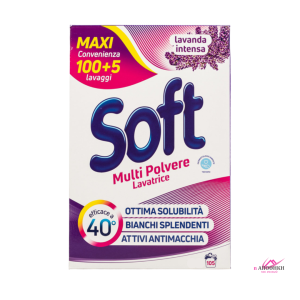 Soft  Σκόνη Πλυντηρίου Λεβάντα 100+5ΜΕΖ
