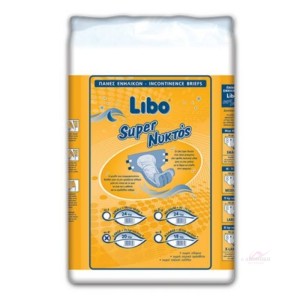 Libo Super Nυκτός Πάνες Ακράτειας No4 Large