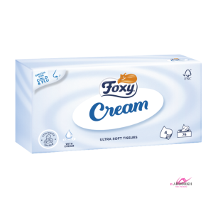 Foxy Cream Χαρτομάντηλα Kουτί 4φυλλο