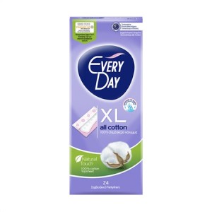 EVERYDAY All Cotton Σερβιετάκια Extra Long 24τεμ